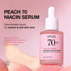 Peach 70 Niacin - Daily Clean,Dark Spot - Face Hydrating, Facial Serum for Oily Skin
