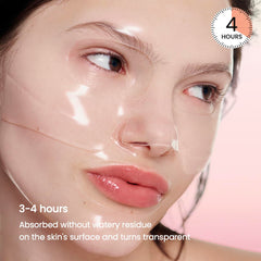 Bio-Collagen Real Deep Mask - Hydrating Overnight Hydrogel Mask, Pore Minimizing