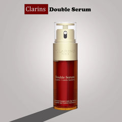 Clarins Double Serum Complete Age Control Concentrate – 50ml | Anti-Aging Hydration Boost
