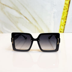 Dior 23020BL Oversized Square Sunglasses – Black Gradient