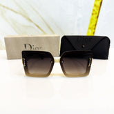 Dior 23020G Oversized Square Sunglasses
