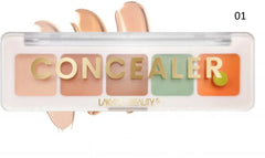 Lakyou Beauty 5-in-1 Base Concealer Palette – Full Coverage | Long-Lasting & Professional Use (10g)