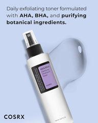 AHA/BHA Clarifying Treatment Toner - Whiteheads, Pores, & Uneven Skin, Korean Toner