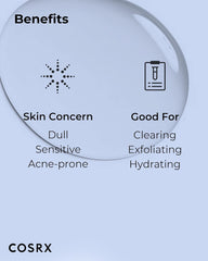 AHA/BHA Clarifying Treatment Toner - Whiteheads, Pores, & Uneven Skin, Korean Toner