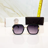 Versace 6059 Women’s Sunglasses – Black & Gold Luxury Frame