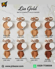 Matte Compact Face Powder by Lia Gold
