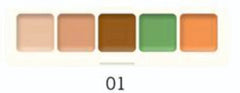 Lakyou Beauty 5-in-1 Base Concealer Palette – Full Coverage | Long-Lasting & Professional Use (10g)